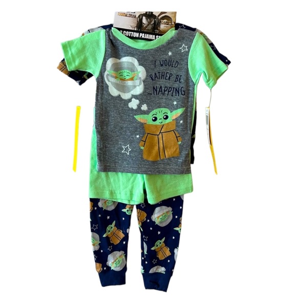 Star Wars boys 4 piece pajama set - Picture 1 of 2